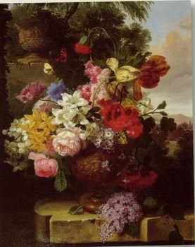unknow artist Floral, beautiful classical still life of flowers.097 Germany oil painting art